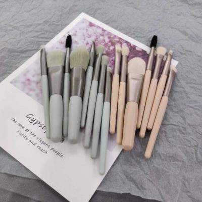 China Angular Blush Best Value China Factory Wholesale Price Rts Travel Makeup Brush Set Free Sample With Bag for sale