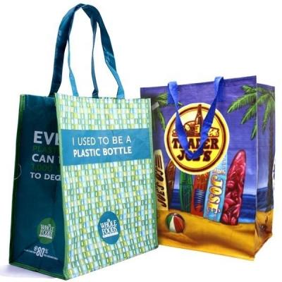 China Wholesales Folding Eco Friendly Non Woven Bag With Laminated Custom Made For Shopping for sale