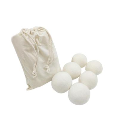 China Eco-fiendly Eco-Friendly Pure Organic Wool 100% Dryer New Zealand Laundry Balls for sale