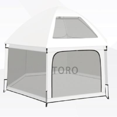 China Straight Tying Type Kids Tents Pop Up Play Tent Indoor Outdoor Playhouse For Babies Kids Playground Baby Camping Fence for sale