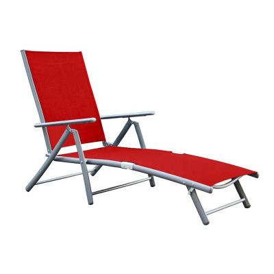 China Modern Top Selling Multifunctional Outdoor Outdoor Folding Beach Deck Sling Extended Chair for sale