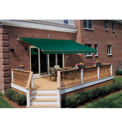 China Aluminum Retractable / No-Cassette Deck Tents Polyester Door Retractable Telescoping Awning for sale