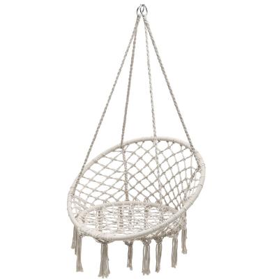 China Strong High Quality Swing Seat Eggs Hanging Pod Chair Swing With Woven Iron Ring for sale