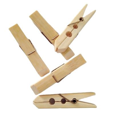 China Making Bathroom Clothespin Household Eco - Friendly Bamboo for sale