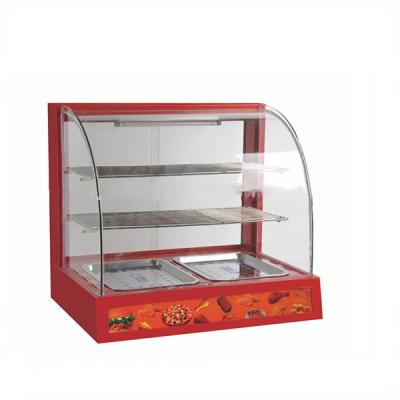 China Automatic Temperature Control Luxury Food Heating Display Cabinet for sale