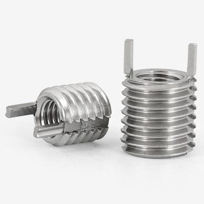 China General industry manufacturers provide inner and outer braces threaded sheath with self-locking pin solid bolt nut for sale