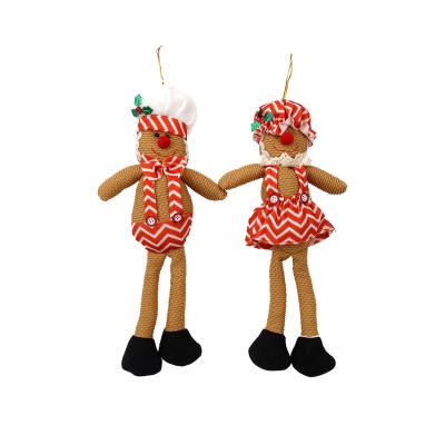 China Chirstmas Decor Christmas Factory Make Gingerbread Man Christmas Doll Toy Christmas Decorations for sale