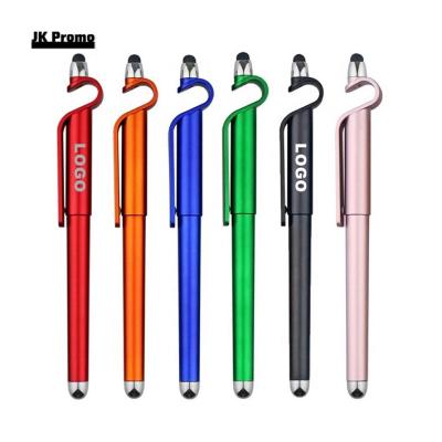 China Agriculture Plastic Promotional Stylus Pens Phone Holder With Custom Logo for sale