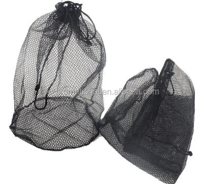 China Small Recyclable Mesh Drawstring Bag for sale