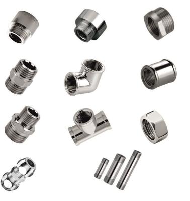 China Water pipe system CHROME PLATED BRASS FITTINGS for sale