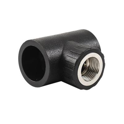 China HDPE PPR Water Supply Pipe Fittings Condom Connector Pipe Female Threaded Tee SDR11 for Agricultural Irrigation Pipe Fittings for sale