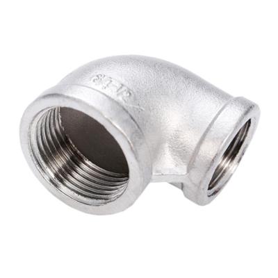 China Good flexibility and corrosion resistance 90 degree elbow joint of inner stainless steel wire reducing elbow plumbing fittings stainless steel reducing joint for sale