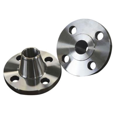 China High Quality Steam Tubing DN15 Pipe Fitting Stainless Steel Double Neck Weld Flange for sale