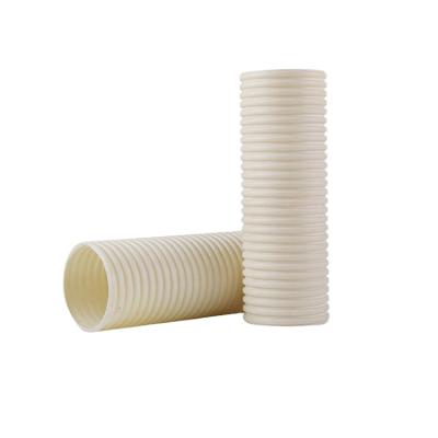 China Dn500 Sn8 Corrosion Resistant PVC-U Water Supply And Drainage Pipe Double Layer White Corrugated Pipe for sale