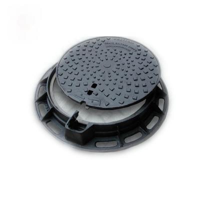 China Building equipments high quality concrete malleable iron manhole cover price en124 malleable iron manhole cover for Morocco for sale