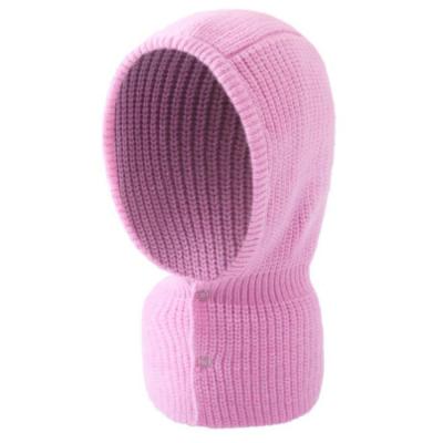 China COMMON 2022 new autumn winter buttoned wool hat knitted neck warm hats for men and women muffler hood for sale