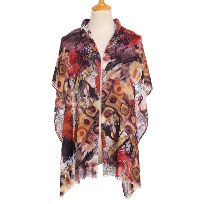 China 2021 Hot Sale Wholesale Fashion Women's Designer Scarves Luxury Custom Silk Scarf Ladies for sale