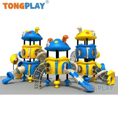 China Anti-slip Tong play high-quality best-selling mushroom series large and diverse children outdoor climbing safety amusement slide equipment for sale