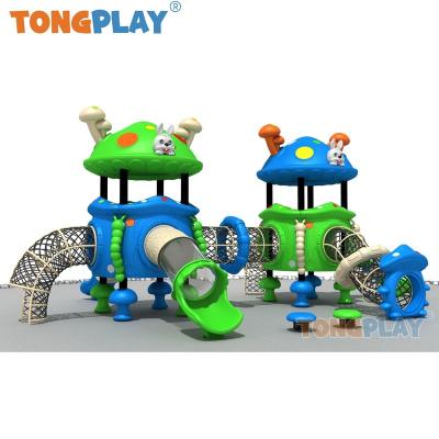 China Anti-slip Tong play high-quality hot-selling mushroom series medium and diverse children outdoor climbing safety amusement slide equipment for sale