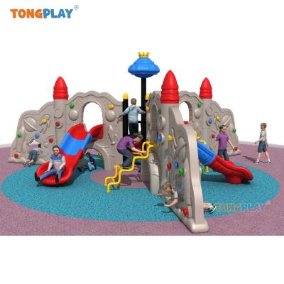 China 3-15 Years Tongplay Outdoor playground Slide Set with  Best Price Summer for Adult and Kids Engineer PE funny Colorful Original forchildren for sale