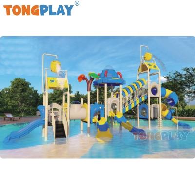 China Eco-friendly New factory large fantasy creative series kids plastic creative amusement slide equipment children outdoor water park playground for sale