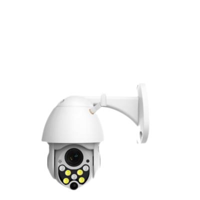 China Outdoor Security 4g Ptz Built-in Good Quality Two Way Audio Built-in Siren Solar Powered Siren with Color Night Vision LED Camera for sale