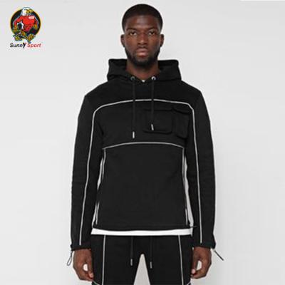 China Breathable Sweatsuit Men's Breathable 2 Piece Hoodie Tracksuit Set Fashion Active Wear Set for sale