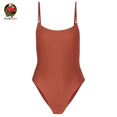 China Famous Brands High Waisted Women's Breathable Backless Bikini Sets Designer Bikini Swimwear One Piece Swimsuit for sale