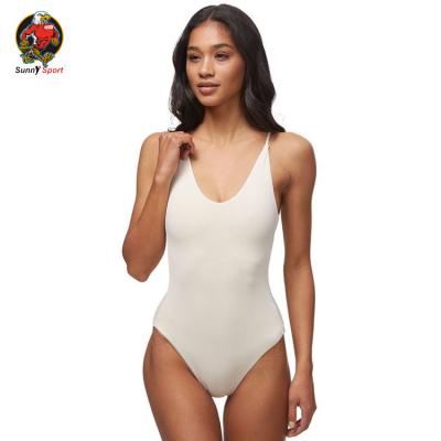 China Sporty One-Piece Breathable Swimwear Swimsuit Women Plus Size Swimwear Bathing Suit for sale