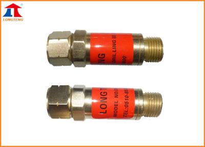 China Acetylene / Propane Fuel Gas Flashback Arrestor For Flame Cutting Machine M16 * 1.5 for sale