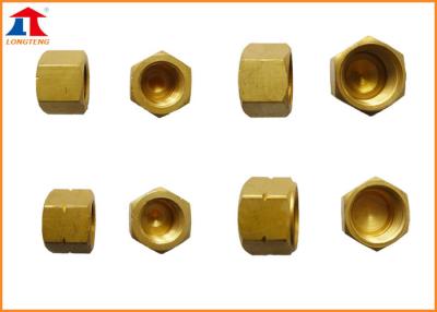 China Copper Choke Plug Pipeline Accessories For CNC Cutting Machine for sale