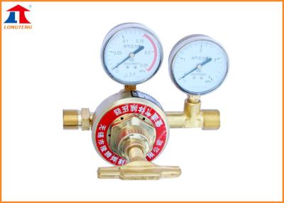 China Brass Fuel Gas Single Stage Gas Regulator For CNC Flame Cutting Machine for sale