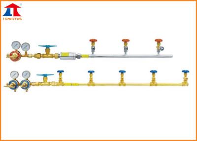 China Oxygen And Fuel Gas Single-side Gas Cylinder Manifold For Gas Cutting Machine for sale