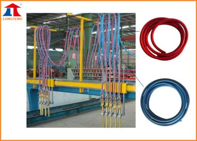 China Multi - Head Flame Cutting Machine Parts Oxygen Fue Gas Rubber Hose for sale