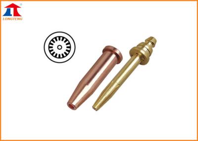 China Brass Pnme natural Gas Cutting Nozzle For Flame CNC Cutting Machine for sale