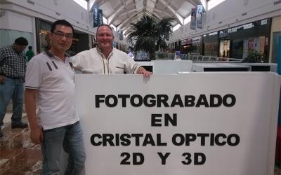 China 532nm ponen verde la 2.a máquina de grabado del laser 3D para la frecuencia de cristal/del cristal 50Hz 60Hz en venta