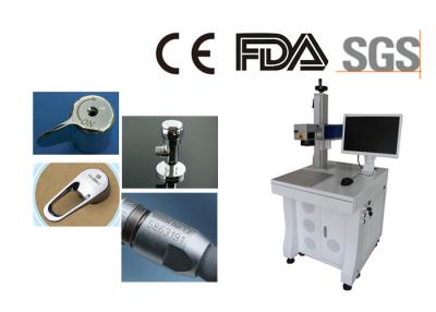 China O Desktop pulsou ar da máquina da marcação da gravura do metal do laser da fibra de refrigeração à venda