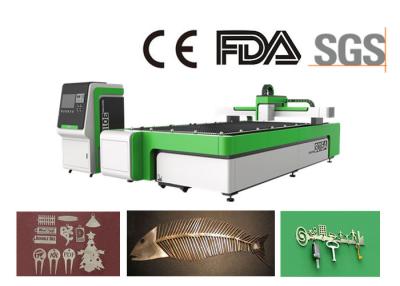 Cina macchina per il taglio di metalli della tagliatrice del laser della fibra del metallo di potere 1000W/laser in vendita