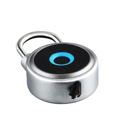 China Zinc alloy drawer lock IOT fingerprint padlok lock security smart fingerprint lock for sale