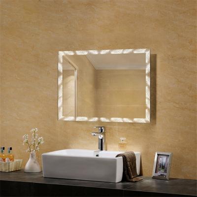 China Magnifying Art 3D Infinity Bathroom Mirror Lighted Led Mirror for sale