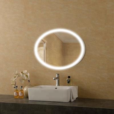 China Modern bathroom backlit mirror with touch switch for sale