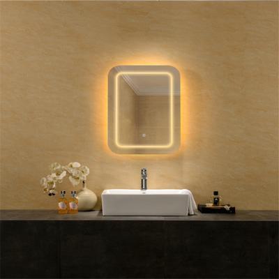 China Modern IP44 Rated Hotel LED Backlit Bathroom Mirror for sale