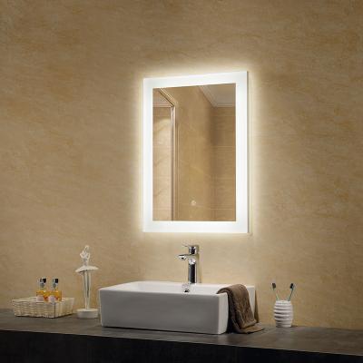 China WC Magnifying Mirror With Light For Toilet for sale