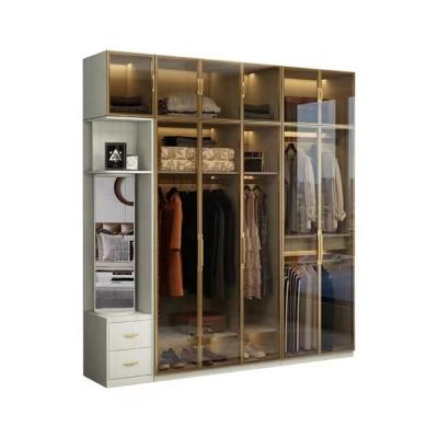 China (Other)Adjustable L-Shaped Corner Wardrobe Combination for sale