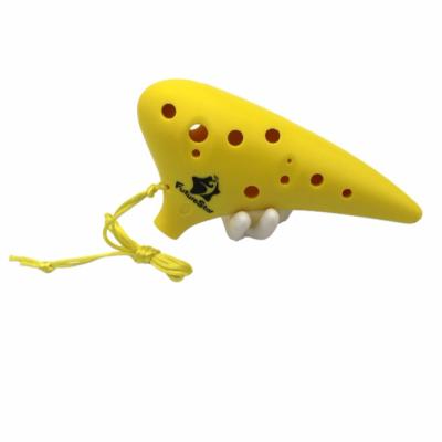 China High quality plastic kids 12 holes plastic ocarina for sale for sale