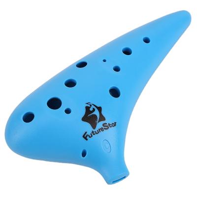 China ABS plastic manufacturer carefully manufactures cheap kids 12 hole ocarina for sale