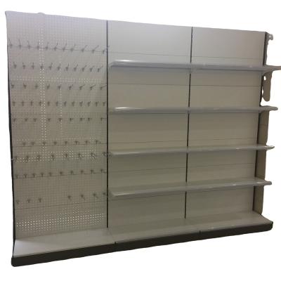 China Best Quality Double Sided Used Shelf Supermarket Basket Display Market Racks Supermarket for sale