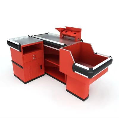 China Modern stylish convenient good store small price counter checkout cashier desk for sale