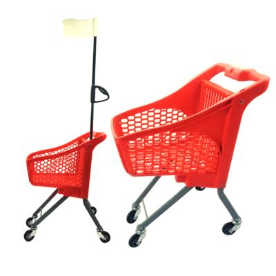 China Durable Hot Selling Mini Children Carting For Sale Supermarket Shopping Kids Trolley for sale