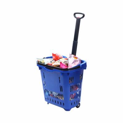 China Wholesale Supermarket Trolley Shopping Trolleys Shopping Trolleys 75liter Sale Eco - Friendly for sale